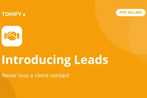 Introducing Leads, Capture Every Client Contact in the Tohify App