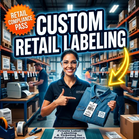 Private Label Labeling & Ticketing for Retail Compliance