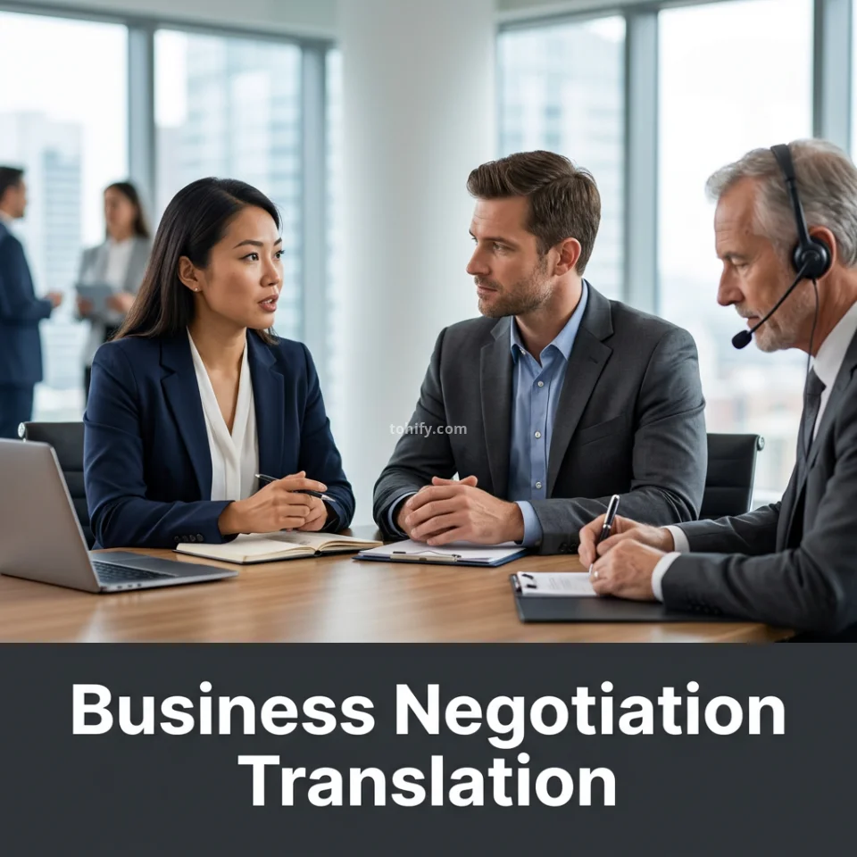Business Interpretation for Negotiations | Real-Time, B2B Deals