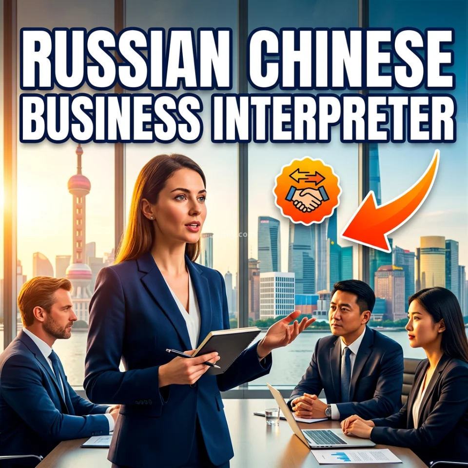 Russian-Chinese Business Interpreter in Shanghai, China
