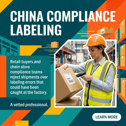 Private Label & Retail Compliance Labeling in China
