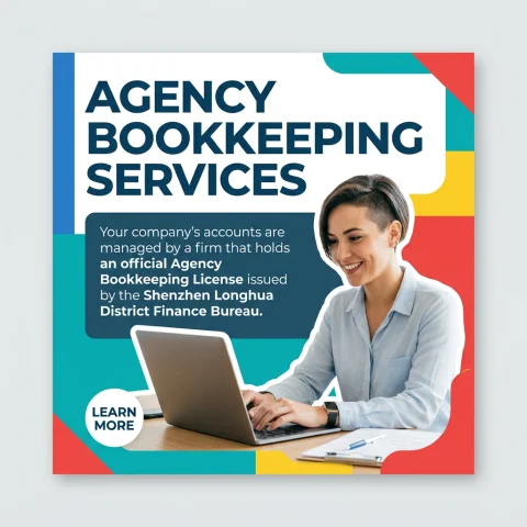 Agency Bookkeeping for Companies in Shenzhen, Licensed by Longhua Finance Bureau