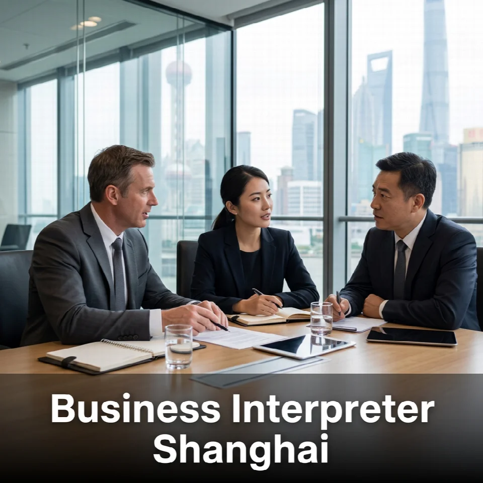 Business Interpreter for Shanghai Meetings & Negotiations