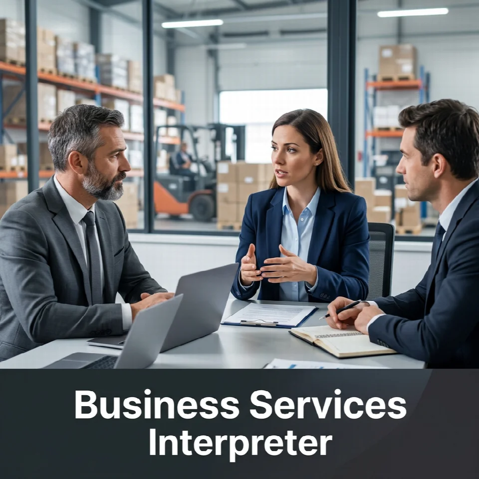 Business Interpreter for Logistics, Accounting & Company Registration